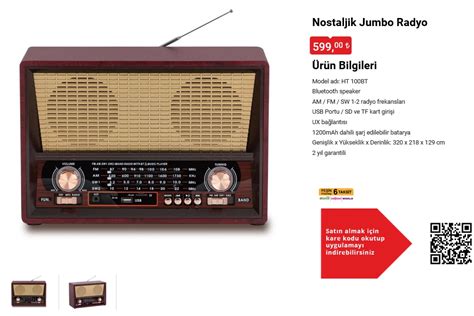 bim nostaljik radyo fiyati